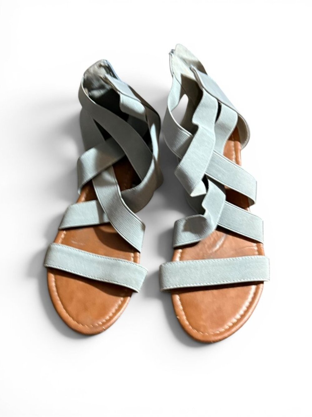 Dream Pairs Strappy Grey Sandals – Size 10